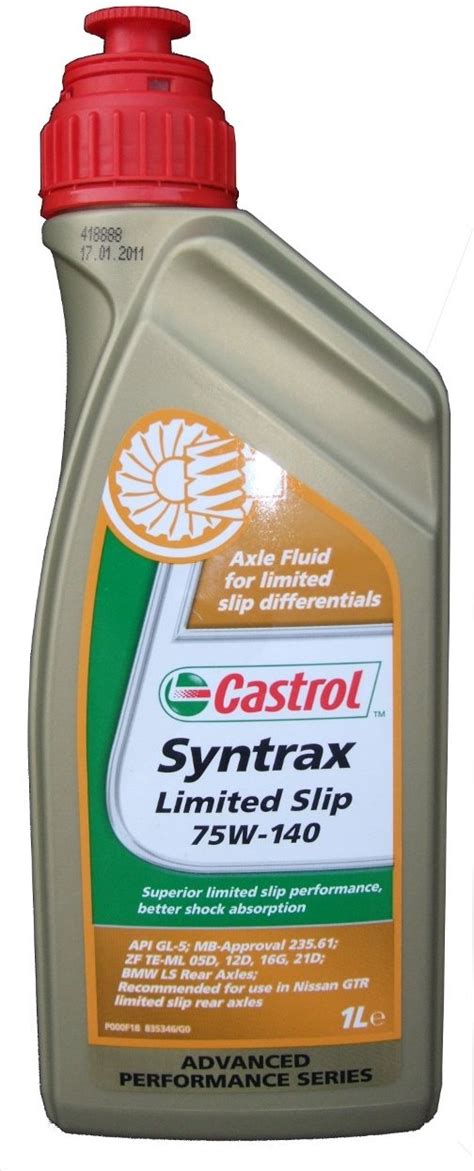 Castrol Syntrax Limited Slip 75W-140 1L cena od 14,25 € | Pricemania
