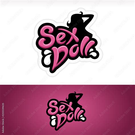 Sex Doll Logo Stock Vector Adobe Stock