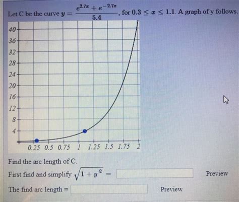 Solved Let C Be The Curve Y E X E X For Chegg