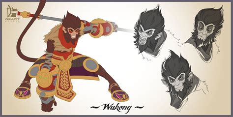 Jumaralo Hex On Twitter Wukong Zed Fiora Style Guide Concept Art