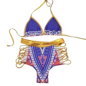 Oem Bikini South Africa Swimsuit Printed Swimwear Buy Gold Blocking