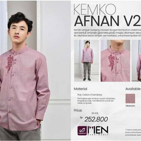 jual kemko afnan  rabbani ori kemko lengan panjang shopee indonesia