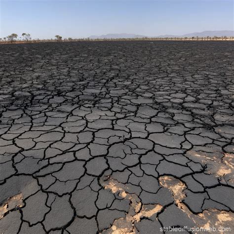 dry land scenery stable diffusion