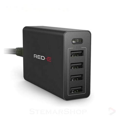 Red-E 5 Port USB Charging Hub 6 Amp - Stemar Shop