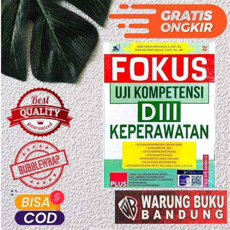 Jual Buku Fokus Uji Kompetensi Diii D Keperawatan Tahun Moh