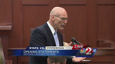 Video Part 1 Defenses Opening Statement In Zimmerman Trial