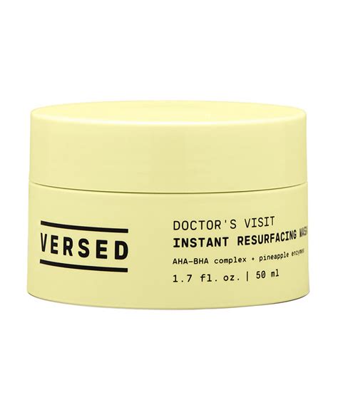 Verseds Doctors Visit Resurfacing Mask Is A Game Changer Who What Wear