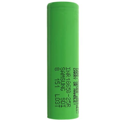 Samsung SDI INR18650-25R - 2500mAh - 20A – DC netStores GmbH - BattG ...
