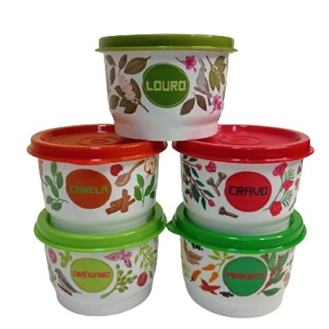 Tupperware Potinho Floral 140ml Shopee Brasil