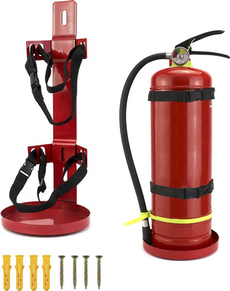 Amazon Amerex Steel Fire Extinguisher Bracket Red Tools