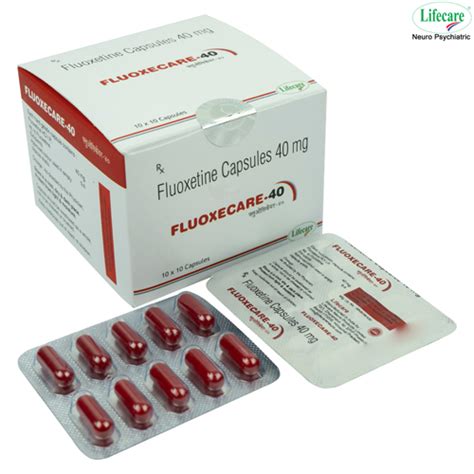 Fluoxetine Capsules 40 Mg Manufacturer Supplier Pcd Franchise