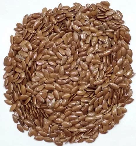 Brown Natural Flax Seeds For Cooking Packaging Type Loose At Rs