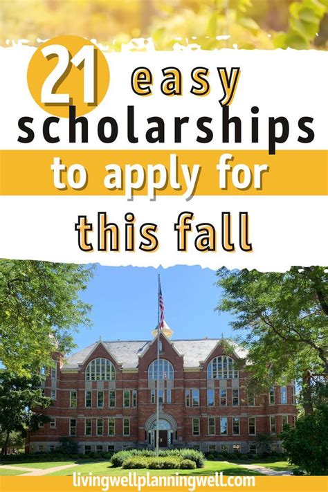 Top Easy Scholarships To Apply For This Fall Artofit