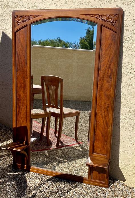 Proantic Salle à Manger en Noyer Style Art Nouveau