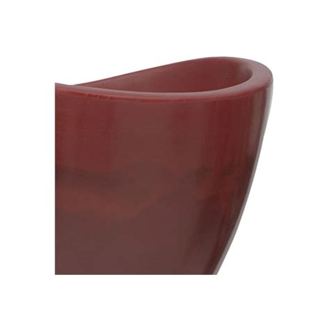 Vaso Em Polietileno Cone Copacabana 30x23cm Antique Vermelho Submarino