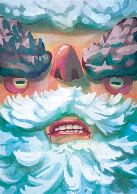 ArtStation - Сердитый Дед Мороз