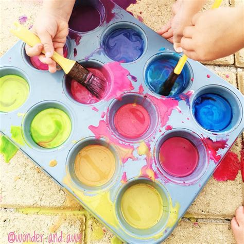 How to Make Concrete/Side Walk Paint - Crafty Morning