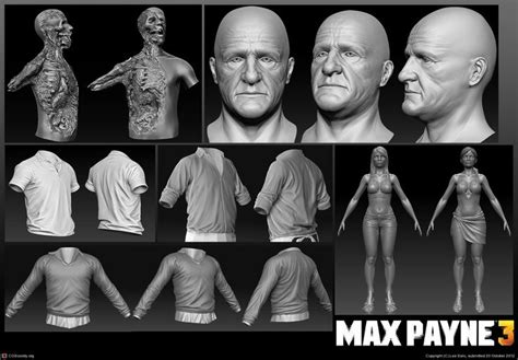 Max Payne 3 character art 5 by Lee Salo | 3D | CGSociety | Max payne ...