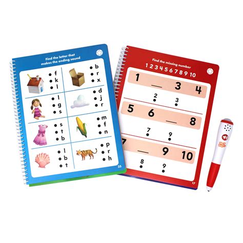 Educational Insights Hot Dots Learn At Home Reading Maths Set