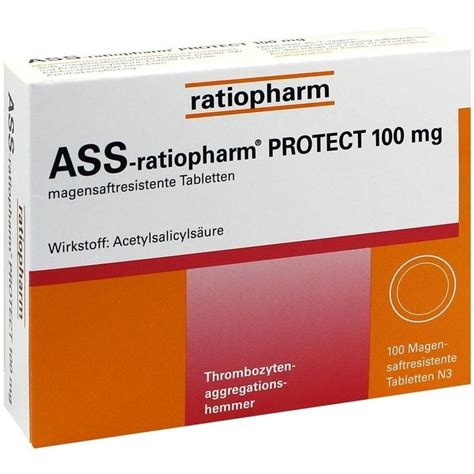 Ass Ratiopharm Protect Mg Wirkung Nebenwirkungen