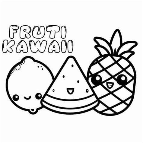 Cómo dibujar Frutas Kawaii Paso a Paso Muy Fácil 2025 Dibuja Fácil