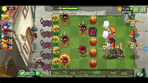 Plants Vs Zombies Explode O Nut Level Youtube