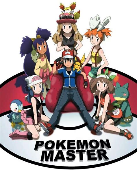 Ash Ketchum and all of his female companions ^.^ ♡ I give good credit ...