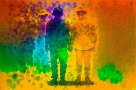 Mes del orgullo una ilustración de dos hombres tomados de la mano pareja gay pasando tiempo