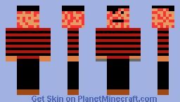 freddy krueger Minecraft Skin