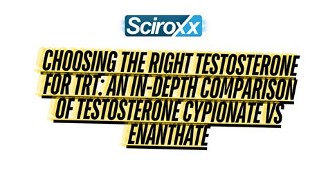 Testosterone Enanthate Sciroxxonline Blog