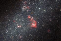 Hubble Space Telescope Observes Hazy Diminutive Dwarf Galaxy Million