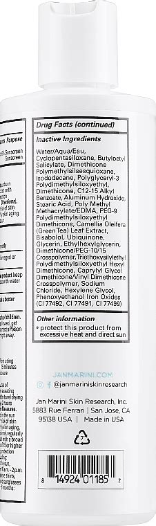 Jan Marini Marini Physical Protectant Tinted SPF 45 (Salon size ...