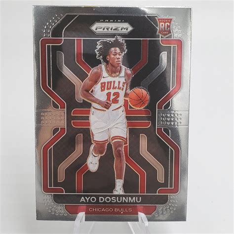 2021 22 Panini Prizm Basketball Rookie Card 271 Ayo Dosunmu EBay