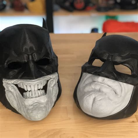 3D Printable Joker Mouth Upgrade for The Bat Chin - Batman Mask - The ...