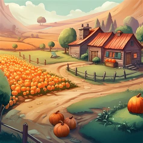 Download Ai Generated Farm Farmhouse Royalty Free Stock Illustration