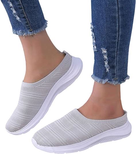 Schuhe Hinten Offen Sneaker Orthopädische Sandalen Damen Fußkleidung