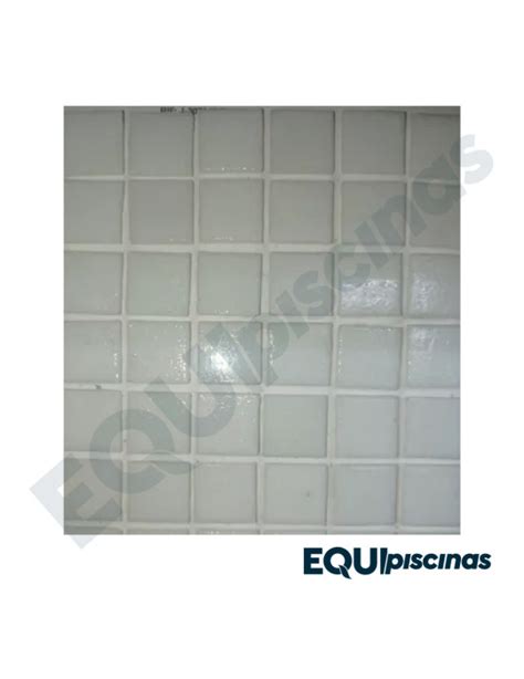 Mosaico De Vidrio X Blanco White S P Caja De M