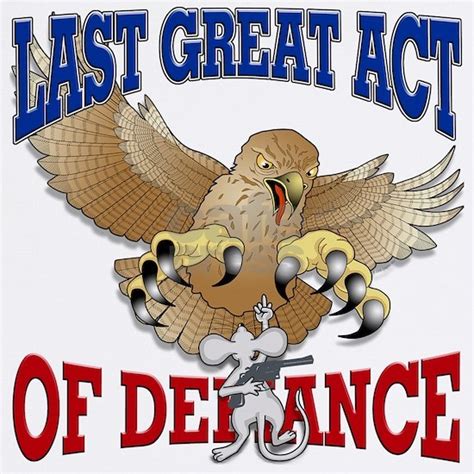 Last Great Act Of Defiance V3 Mousepad By Peb Cafepress