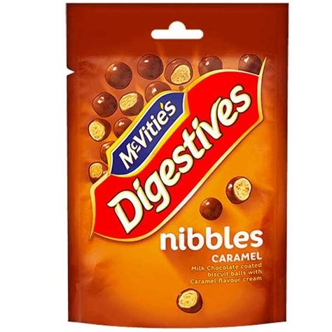 Mcvities Nibbles Caramel Digestives Bites 120 G