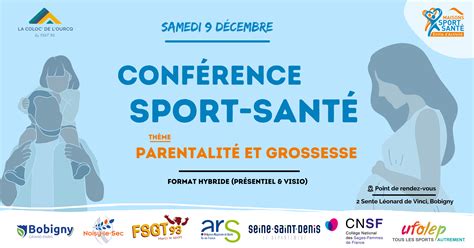 Conférence Sport Santé 2023 Parentalité Grossesse à la Coloc de l