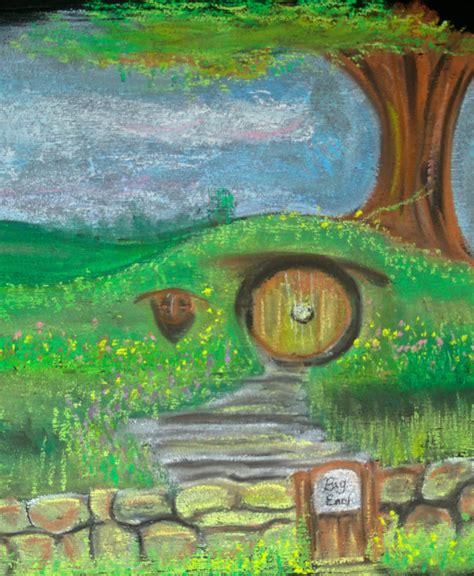 The Little Hobbit Hole By Samguentherart On Deviantart