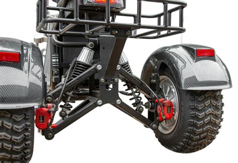 Трехколесный электроскутер IKINGI M11 PRO TRIKE внедорожная резина ...