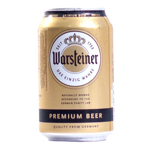 CERVEZA WARSTEINER LATA 330ML Mercato