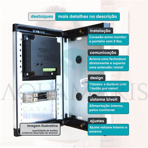 V Deo Porteiro Coletivo Pontos Hdl Interfone C Mera Condom Nio