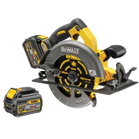 Dewalt Dcs V Xr Cordless Flexvolt Circular Saw Mm X Ah Li