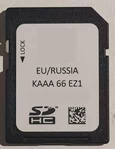 SD Karte GPS Navigation Europa Türkei Russland 2023 KAAA66EZ1