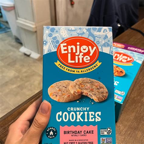 Enjoy Life Soft Baked Birthday Cake Cookies Reviews Abillion