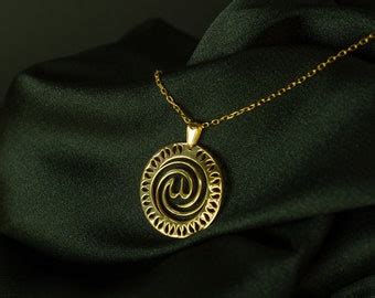 Gold Plated Islamic Necklace 925 Sterling Silver Islamic Pendant