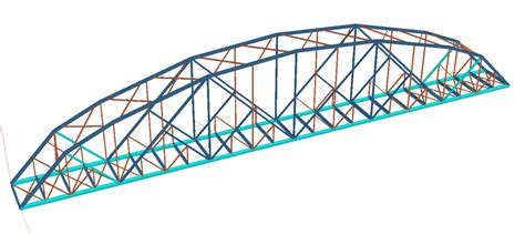 Historical Norwegian Truss Bridge Retrofit IDEA StatiCa