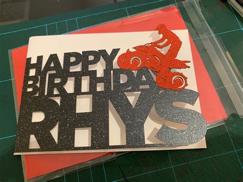 Personalised Quadatv Birthday Card Etsy Denmark